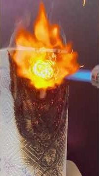 Powerful Lighter vs Tissue