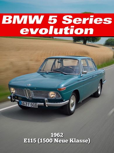 BMW 5 Series Evolution: A Journey Through Time