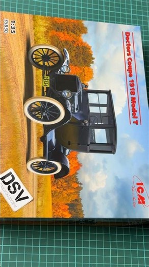 Check out new Model T kit from ICM #scalemodel #carmodel #icmmodels #fordmodelt #scalemodels