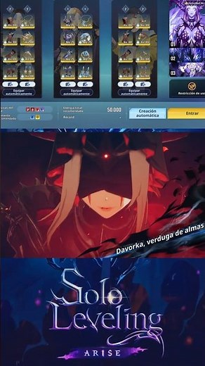 (24s) DAVORKA || BOT GUIDE – NO A10 RUN | S15 BATTLEFIELD OF TIME [Solo Leveling Arise]