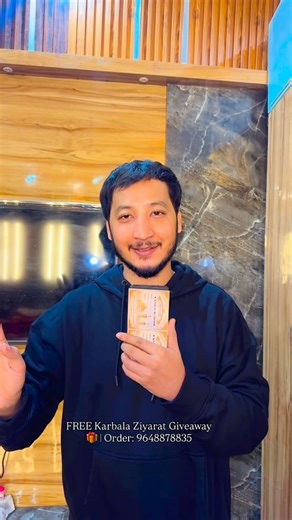 Ali Abbas on Instagram: "Attar by Ali Abbas laya hai 6ml Combo Attar ke sath 🎁 FREE Karbala Ziyarat Giveaway 🎁 📦 Is combo mein aapko milenge ✔️ Attar by Ali Abbas ke 5 premium attars sirf ₹1999/- mein ✔️ Aur saath hi aapke naam ka ek coupon, jo box ke andar dala jayega 🗳️ Jab giveaway complete hoga, un sab coupons mein se ek lucky coupon nikala jayega 🌙 Aur jis naam ka coupon niklega, Attar by Ali Abbas ki taraf se us shakhs ko Karbala bheja jayega 🤍 🙏 Is liye der na karein, aaj hi kharee