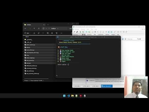 LibraryBot: Library Management System with Chatbot Support