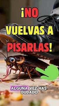 POR QUÉ NO DEBES APLASTAR LAS CUCARACHAS (y qué hacer en su lugar)