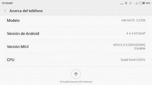 Cómo actualizar el Xiaomi RedMi Note 4G a MIUI V6
