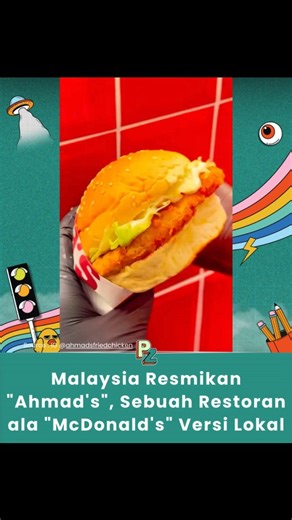 @popzine.id on Instagram: "Boikot bukan cuma soal sikap, tapi juga soal pilihan. Di Malaysia, keputusan sederhana seorang ibu menolak ajakan anaknya ke McDonald’s justru melahirkan bisnis besar. Tahun 2024, Lailatul Sarahjana Mohd Ismail bersama suaminya meluncurkan Ahmad’s Fried Chicken. Modal awal RM700 ribu, kini sudah 35 outlet dan tembus RM3 juta omzet per bulan. Menu-nya pun nggak kalah: burger, fried chicken, harga ramah kantong, tanpa embel-embel isu global. Fenomena ini nggak berdiri se