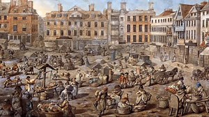 Market history - Norwich market, then and now