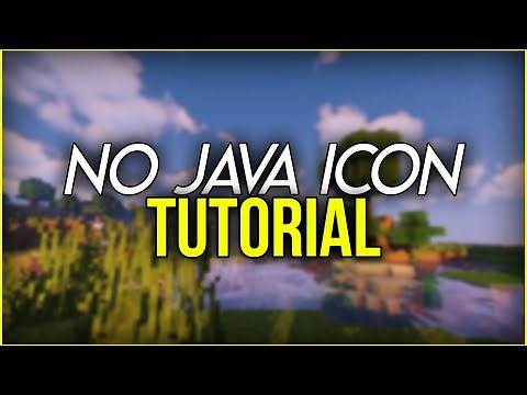 NO JAVA ICON FIX FOR MINECRAFT MODS
