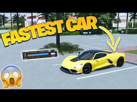 FASTEST CAR IN ROBLOX SOUTHWEST FLORIDA