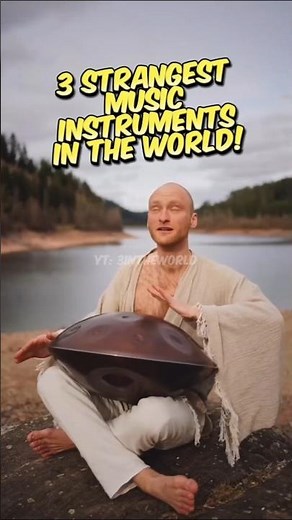 3 strangest music instruments in the world ‼️