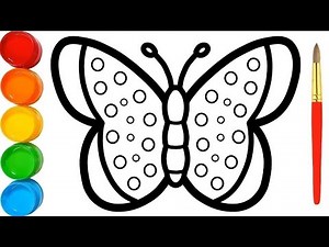 How to Draw a Beautiful Butterfly Coloring Pages