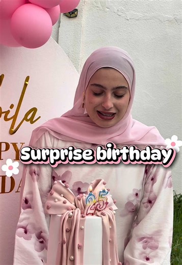 Surprise birthday 🎂😍😍9ouloulha Happy birthday #fyp #birthday #girls #alg #nabila