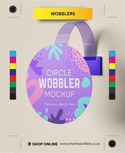 Impress Printers on Instagram: "Grab Attention Instantly! Boost your sales with vibrant custom printed wobblers — eye-catching, effective, and perfect for any display. 🛍 Shop online at www.impressonline.co.za (link in our bio) 🏢 Visit us at 142 Intersite Avenue, Umgeni Business Park, Durban 📞 Call us on 031 263 2755 #branding #advertising #printing #printed #printingcompany #marketing #foiling #ribbons #customboxes #banners #calendars #totebags #businesscards #flyers #stickers #ziplockbags #I