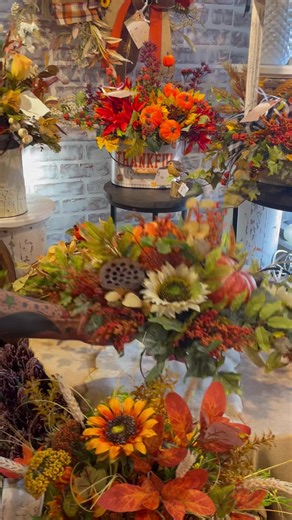 Happy fall! We are only 2 days away! Check out some of our fall items! Michael walks you through the whole store! Watch till the end! | The Flower Patch of Festus