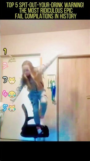 Top 5 Spit-Out-Your-Drink Warning! The Most Ridiculous Epic Fail Compilations in History #funny