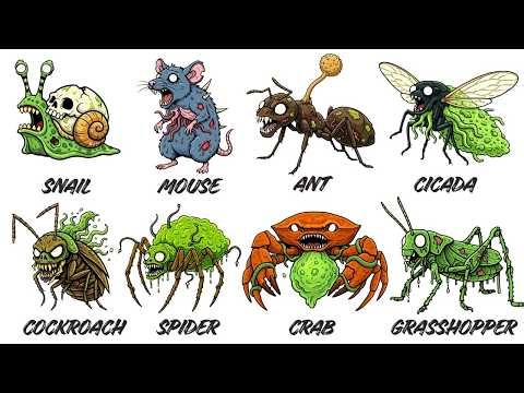 Every animal zombified by parasites is explained - the deeper you dig, the scarier it gets