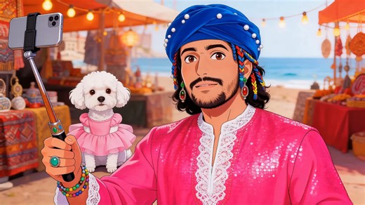 沙港听犬语。#海亚之声 #老叶 #叶帅