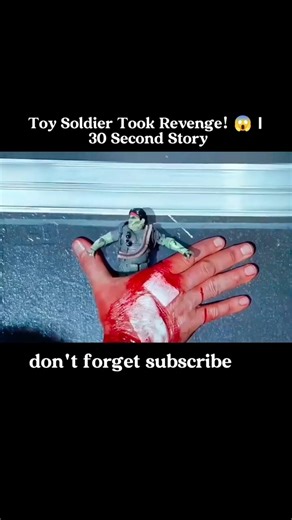 Toy Soldier Took Revenge! 😱 | 30 Second Story