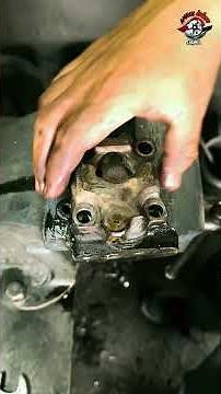 Power Steering Pump Disassembly Process #PowerSteering #PumpRepair #Automotive