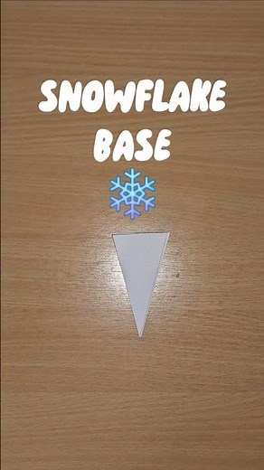 Easy Snowflake Base Tutorial Beauty How To Make A4 Paper Winter Christmas Diy Art ‪@OrigamiCraftsman‬