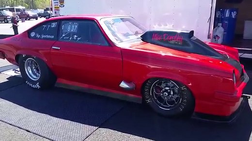 8 Second Quarter Mile Vega Cecil County Dragway