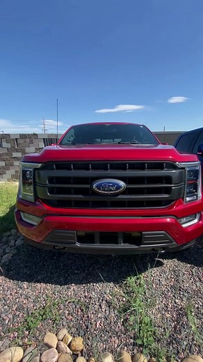 Our Rapid Red Metallic 2021 Ford F-150 Lariat SuperCrew 4X4 with the FX4 Off-Road Package won't want to stop until you do! #ClearShift #HighQualityVehicles #AmazingValues #NoGames
