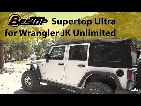 Supertop Ultra by Bestop Convertible Top for Jeep Wrangler JK