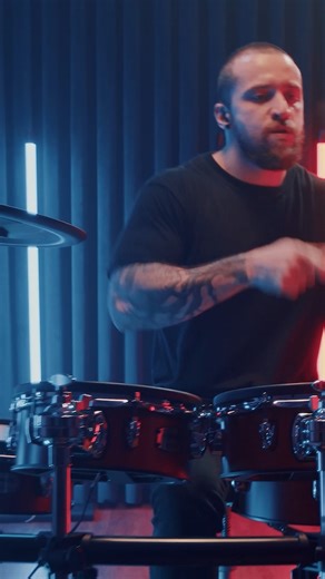Slipknot drummer Eloy Casagrande performs with the Yamaha DTX8K-M. The DTX8 series comes equipped with the DTX-PRO module that possesses the same tone generator as the DTX-PROX module. The birch shells are painted the same way as Yamaha's acoustic drums, resulting in new pads that are as beautiful as the real thing. | Yamaha Drums