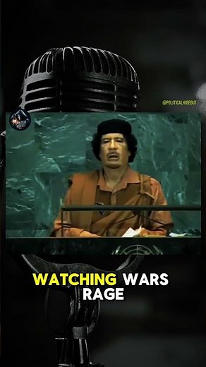 Gaddafi Predicted the UN’s Failure in 2009 #politics #usa