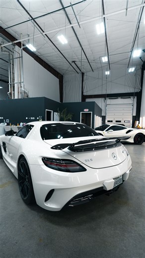 ONYX Auto on Instagram: "The AMG Unicorn🦄 the SLS Black Series This car came to us from Texas we removed all the old paint protection film & window tint, we installed all new PPF on the whole body from top to bottom, new ceramic tint all around, windshield protection film, refinished all Wheels & Brake Calipers, Full ceramic coating on every surface. This car looks incredible and its ready to hit the road once the weather breaks. . #SLSBlackseries #MercedesAMG"