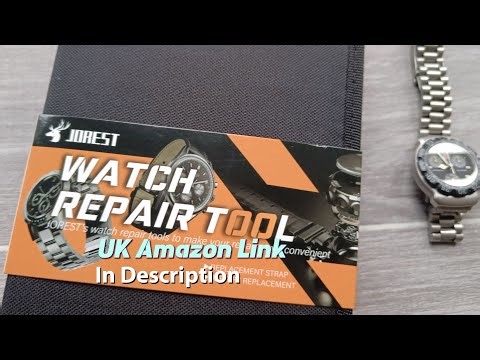 How to Replace Watch Battery using JOREST Watch Repair Tool Kit #howto #watchrepair #watchbattery