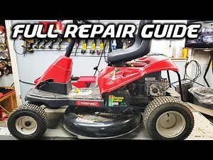 How To Easily Fix A 30" Rear Engine Riding Mower That Will Not Start, Won't Crank Or Won't Turn Over