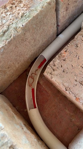 Have you ever seen the trick of threading wires? #diy #building