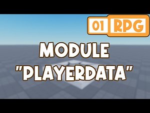 [01] Module "PlayerData" - Criando um RPG no Roblox Studio