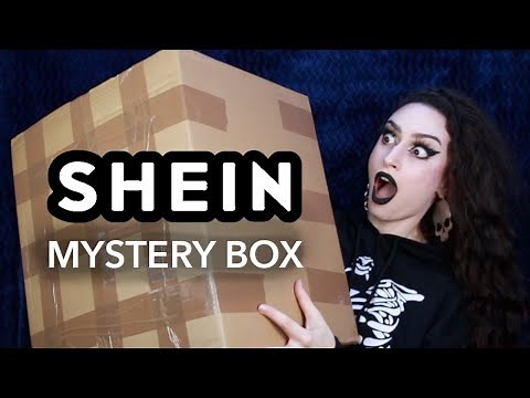 UNBOXING A SHEIN MYSTERY BOX!! 😮