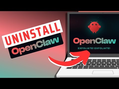 How To Uninstall/ Delete OpenClaw Bot (ANY DEVICE)