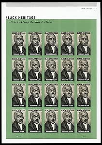 Richard Allen, Black Heritage (Sheet of 20) First-Class Mail Forever Postage Stamps 2018 Scott #5056