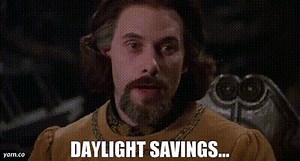 Daylight Savings...