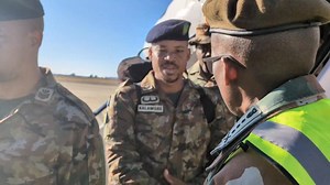 Monday, 16 June 2025 || SANDF troops arrived at Bram Fisher International Airport. #SANDF #WelcomeHomeSASoldiers #DRC | SA National Defence Force