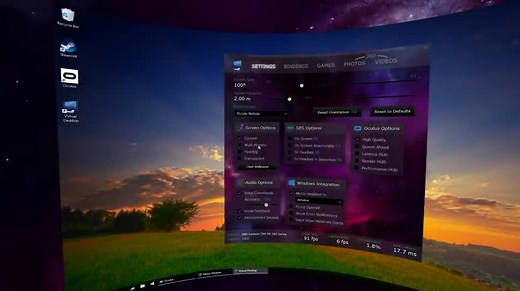 Virtual Desktop: So genial sieht Windows 10 in Virtual Reality aus