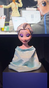 This is the Elsa animatronic at D23 Expo 2024 for World of Frozen at Disneyland Paris and Hong Kong Disneyland! She sings “Let it Go”. #disneylandparis #d23 #d23expo2024 #frozen #frozeneverafter #elsa #letitgo | Mousesteps