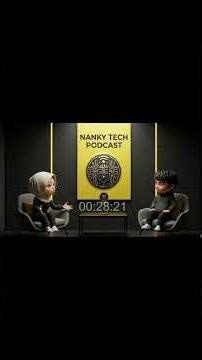Apple vs Android ‼️ kalian tim yang mana ? Nanky Tech Mini Podcast 🎬 #aianimation #podcastai