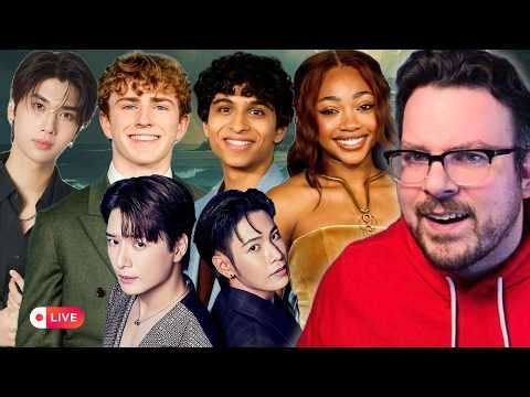 Reacting to KristSingto, Percy Jackson (puppies!), Dunk Natachai, STORROR, & General Hospital edits!