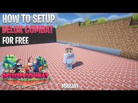 How To Setup ✦ DeluxeCombat ✦ Plugin For Free #mrrjay #minecraft