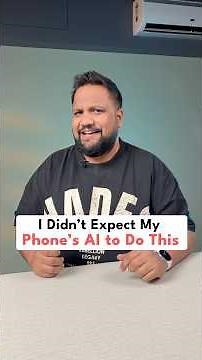 I Didn’t Expect My Phone’s AI to Do This! #shorts