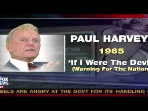 Paul Harvey Prediction in 1965