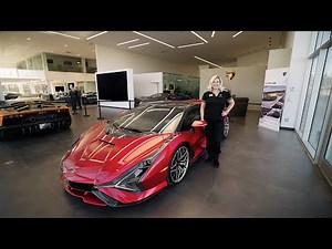 1 of 63 Lamborghini Sián FKP 37 in Ad Personam Rosso Scintilla!