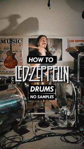 𝙈𝘼𝙓𝙄𝙈𝙄𝙇𝙄𝘼𝙉-𝙎𝘾𝘼𝙍𝙋𝘼 🥁 on Instagram: "HOW TO: Led Zeppelin Drums 🥁 Referencing the legendary sound on Led Zeppelin IV, engineered by Andy Johns, perhaps one of the biggest sounding drum recordings ever made, I show you the key components that are necessary to achieve drums in the style of John Bonham on the track "When the Levee Breaks". As always, there is much more to it, but with this mini-tutorial, I hope to inspire someone to try these techniques out and do your own version o