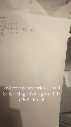 Master Algebra 2 in Just One Hour