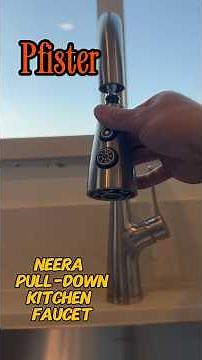 How to install Pfister Neera Pull-down kitchen faucet #diy #plumbing