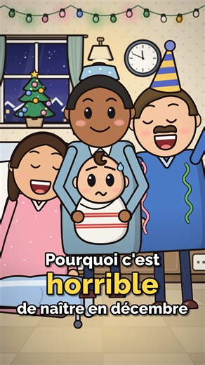 Pourquoi c'est horrible de naître en décembre ? 🎄